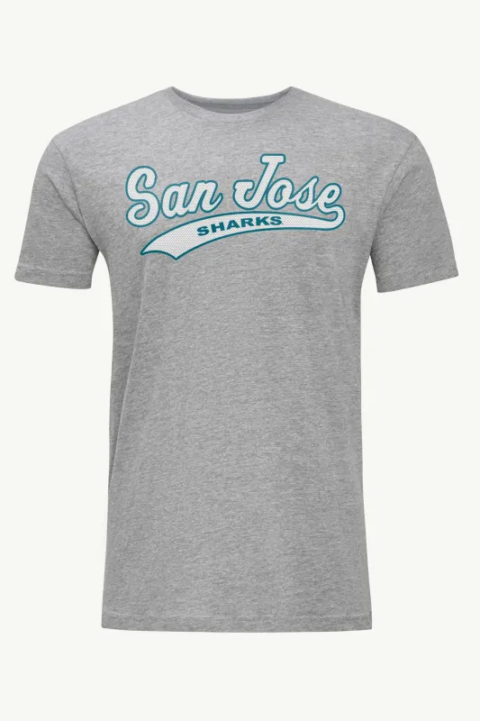 MENS SAN JOSE SHARKS TAILSWEEP T SHIRT sold by Starter