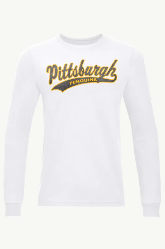 MENS PITTSBURGH PENGUINS TAILSWEEP LONG SLEEVE T SHIRT sold by Starter