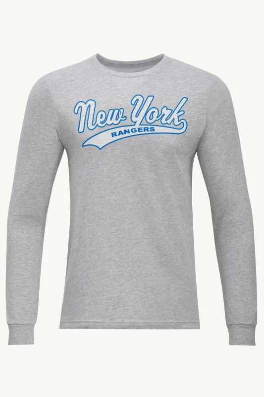 MENS NEW YORK RANGERS TAILSWEEP LONG SLEEVE T SHIRT sold by Starter