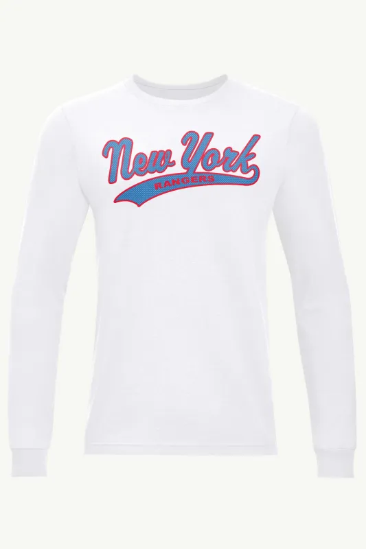 MENS NEW YORK RANGERS TAILSWEEP LONG SLEEVE T SHIRT sold by Starter
