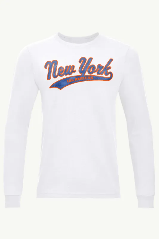 MENS NEW YORK ISLANDERS TAILSWEEP LONG SLEEVE T SHIRT sold by Starter