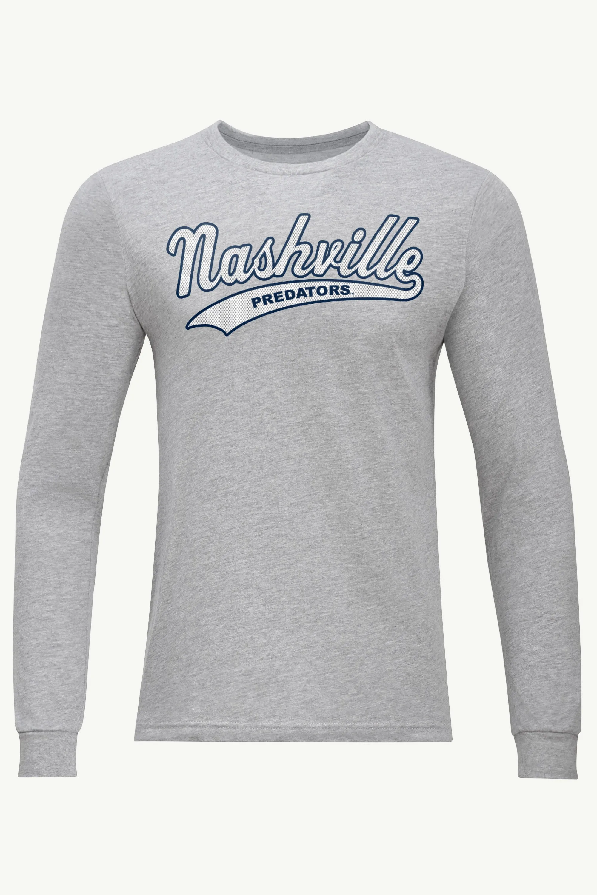 MENS NASHVILLE PREDATORS TAILSWEEP LONG SLEEVE T SHIRT sold by Starter