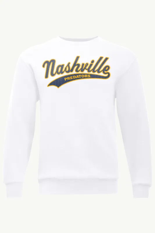 MENS NASHVILLE PREDATORS TAILSWEEP SWEATSHIRT made by Starter