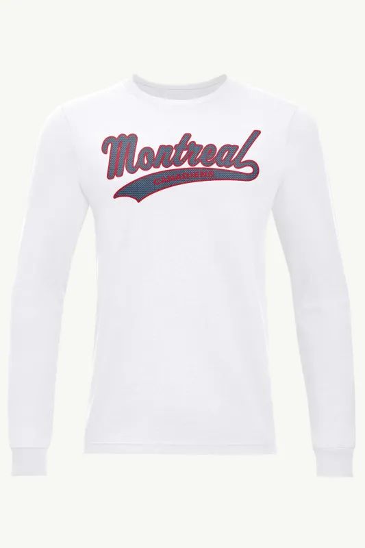 MENS MONTREAL CANADIENS TAILSWEEP LONG SLEEVE T SHIRT sold by Starter