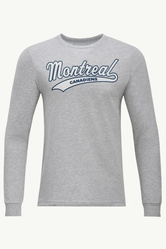 MENS MONTREAL CANADIENS TAILSWEEP LONG SLEEVE T SHIRT sold by Starter