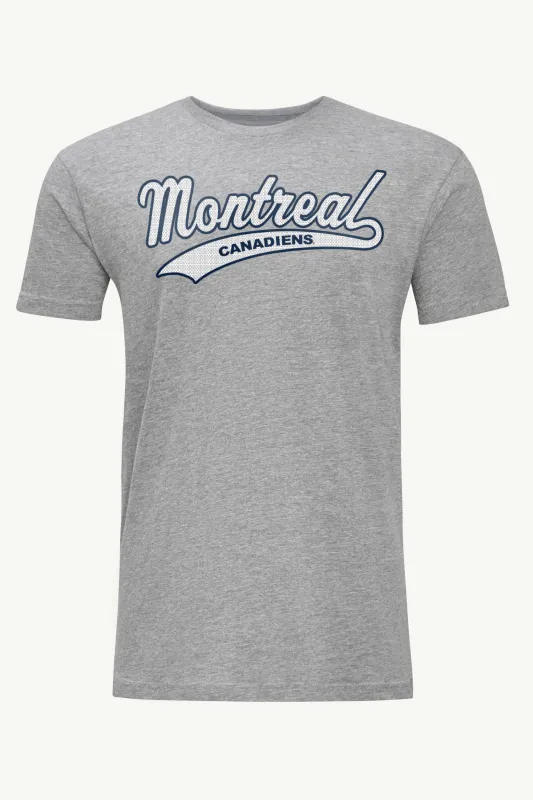 MENS MONTREAL CANADIENS TAILSWEEP T SHIRT made by Starter