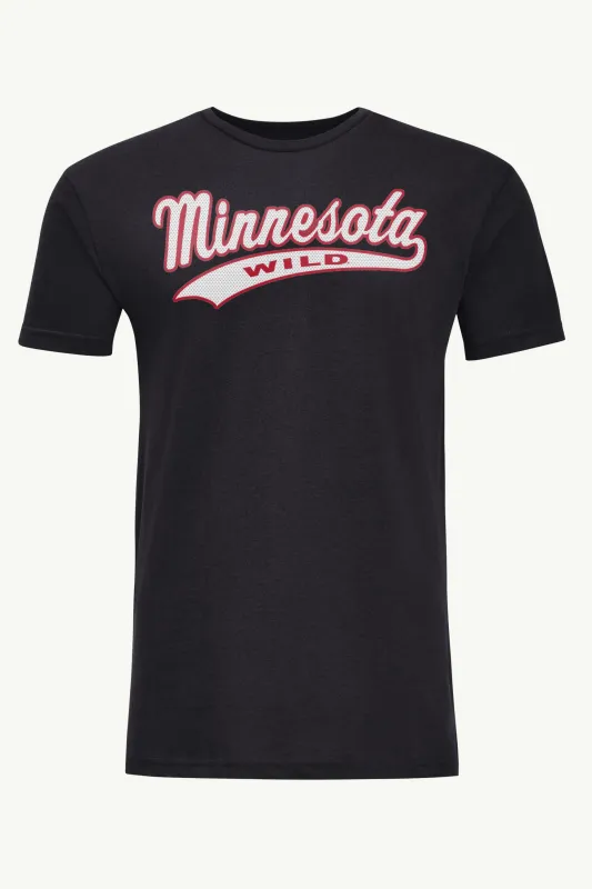 MENS MINNESOTA WILD TAILSWEEP T SHIRT sold by Starter
