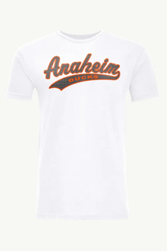 MENS MIGHTY DUCKS TAILSWEEP T SHIRT sold by Starter