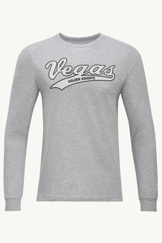 MENS LAS VEGAS GOLDEN KNIGHTS TAILSWEEP LONG SLEEVE T SHIRT sold by Starter