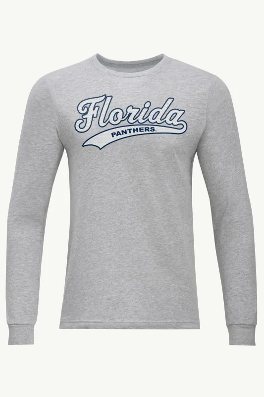 MENS FLORIDA PANTHERS TAILSWEEP LONG SLEEVE T SHIRT sold by Starter