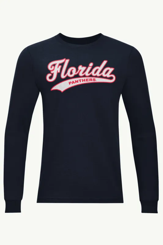 MENS FLORIDA PANTHERS TAILSWEEP LONG SLEEVE T SHIRT sold by Starter