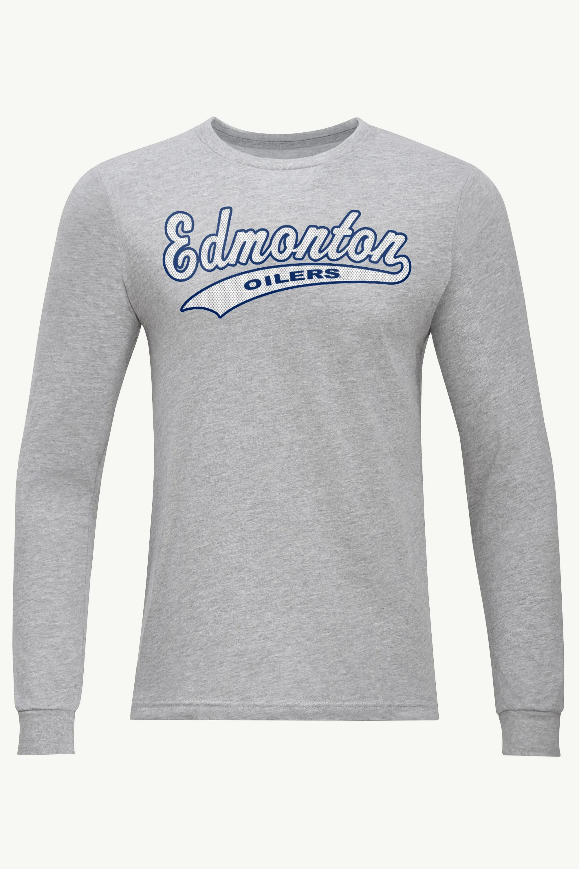 MENS EDMONTON OILERS TAILSWEEP LONG SLEEVE T SHIRT sold by Starter