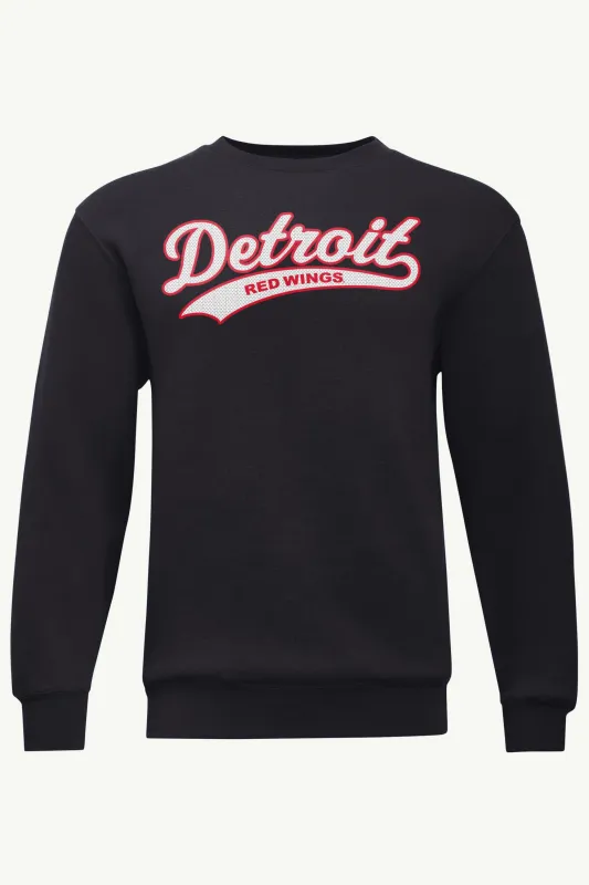 MENS DETROIT REDWINGS TAILSWEEP SWEATSHIRT made by Starter