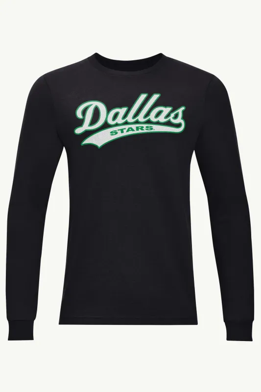MENS DALLAS STARS TAILSWEEP LONG SLEEVE T SHIRT sold by Starter