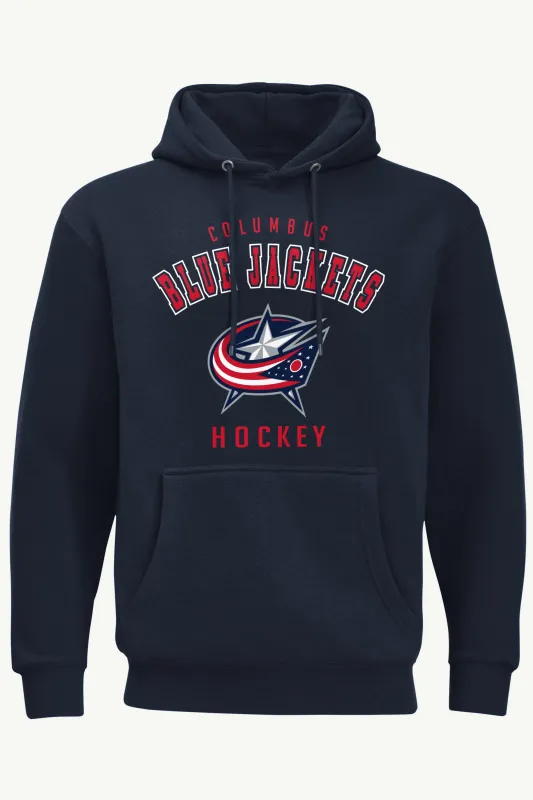 MENS COLUMBUS BLUE JACKETS GRAPHIC HOODIE sold by Starter