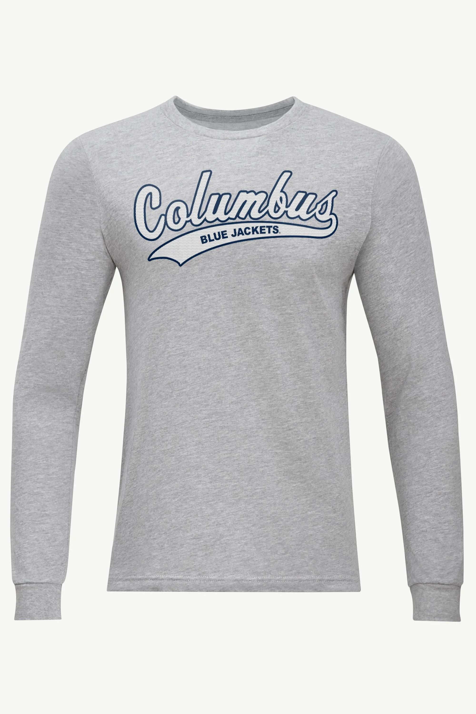 MENS COLUMBUS BLUE JACKETS TAILSWEEP LONG SLEEVE T SHIRT sold by Starter