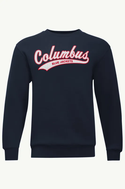 MENS COLUMBUS BLUE JACKETS TAILSWEEP SWEATSHIRT sold by Starter