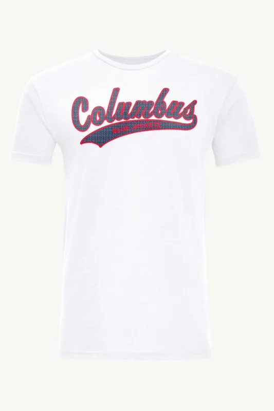 MENS COLUMBUS BLUE JACKETS TAILSWEEP T SHIRT sold by Starter