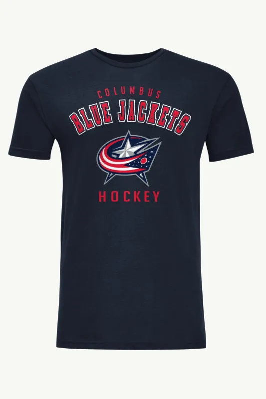 MENS COLUMBUS BLUE JACKETS GRAPHIC T SHIRT sold by Starter