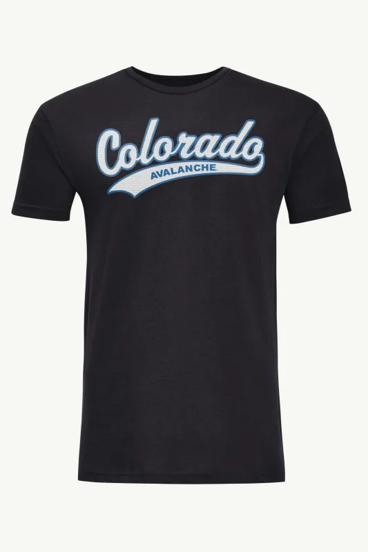 MENS COLORADO AVALANCHE TAILSWEEP T SHIRT sold by Starter