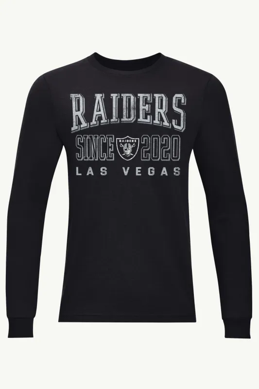 MENS LAS VEGAS RAIDERS RETRO LONG SLEEVE T SHIRT sold by Starter