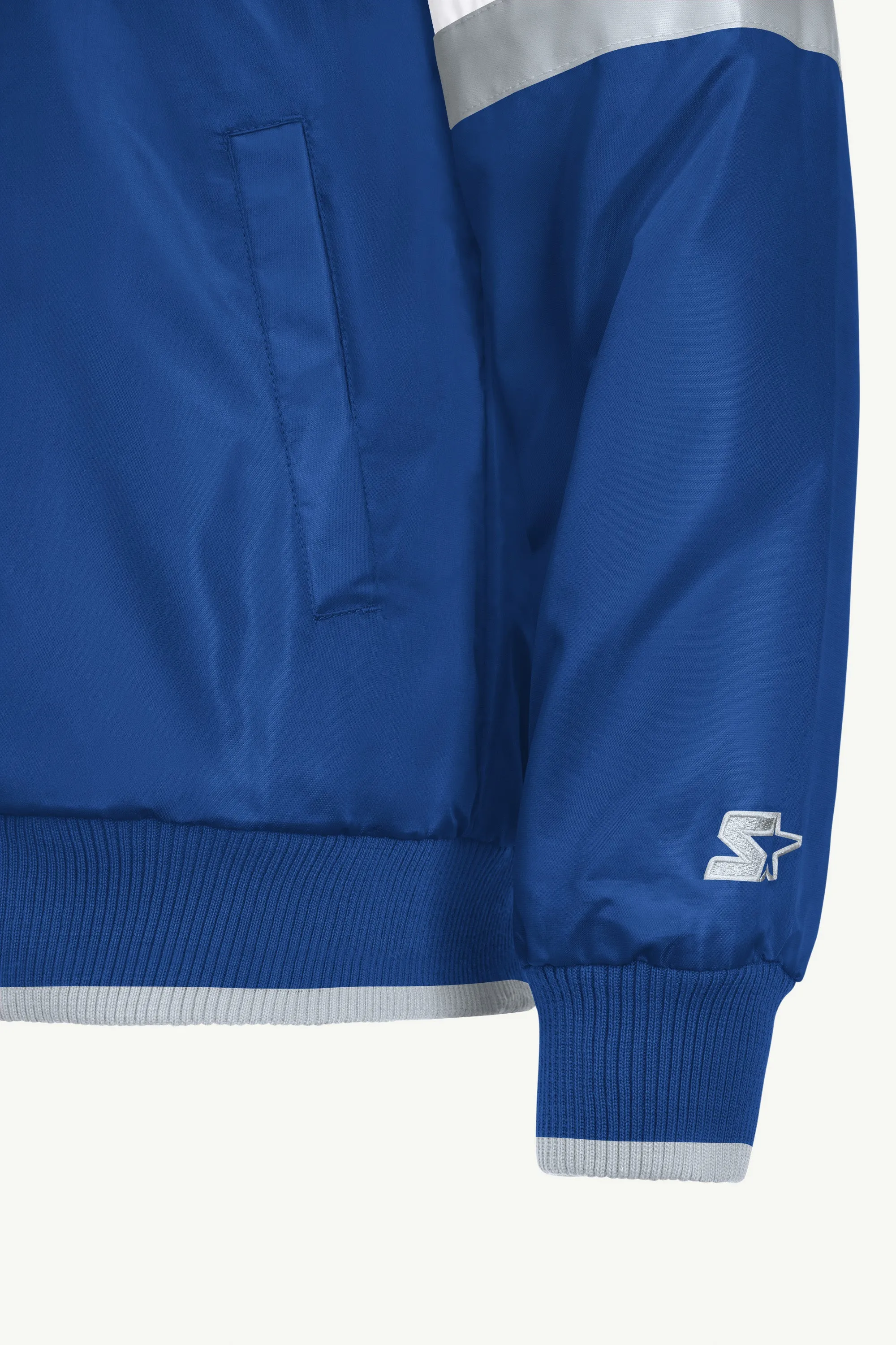MENS LOS ANGELES DODGERS SATIN JACKET sold by Starter product image thumbnail 4