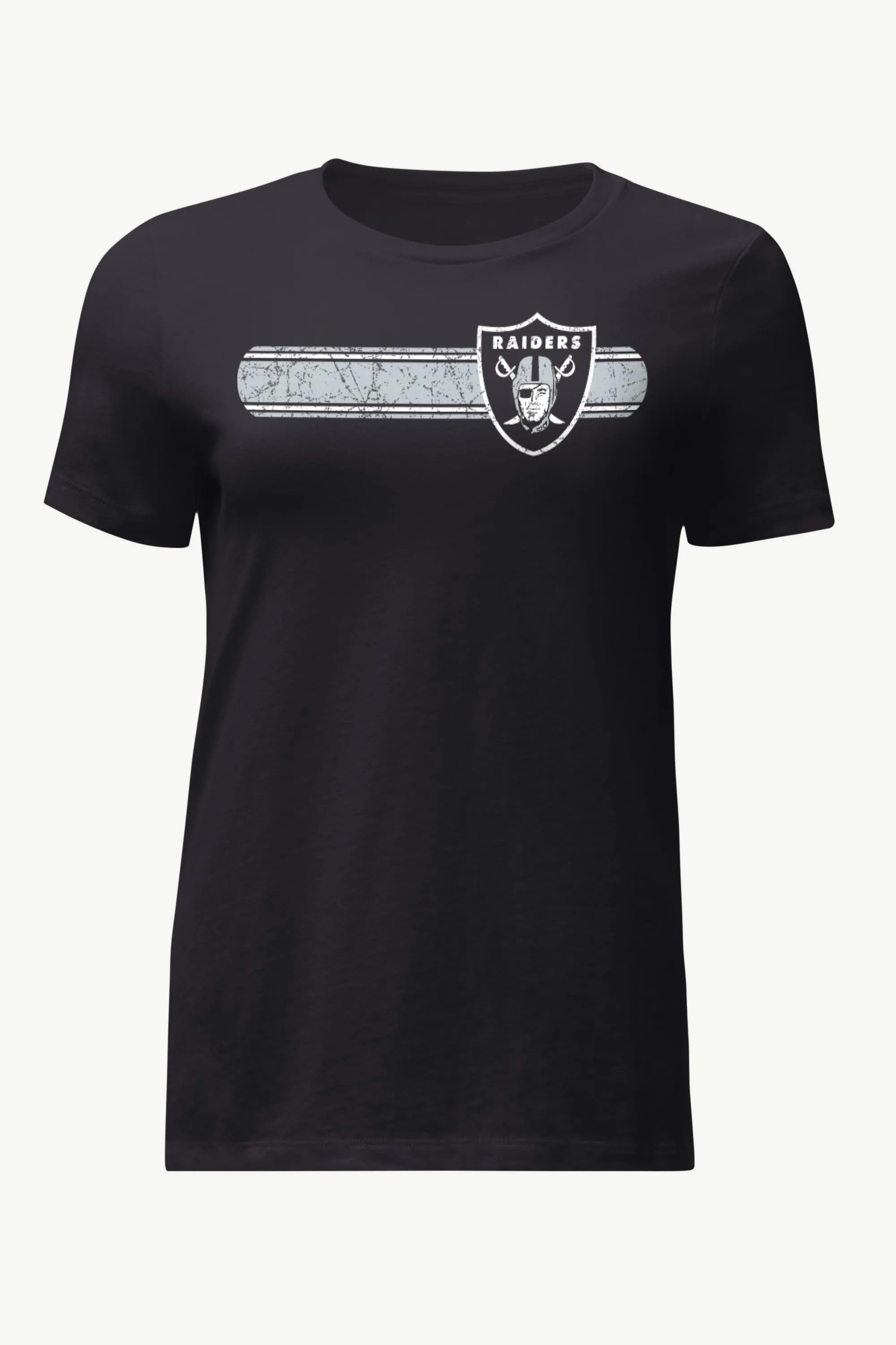 WOMENS LAS VEGAS RAIDERS STRIPE T SHIRT sold by Starter