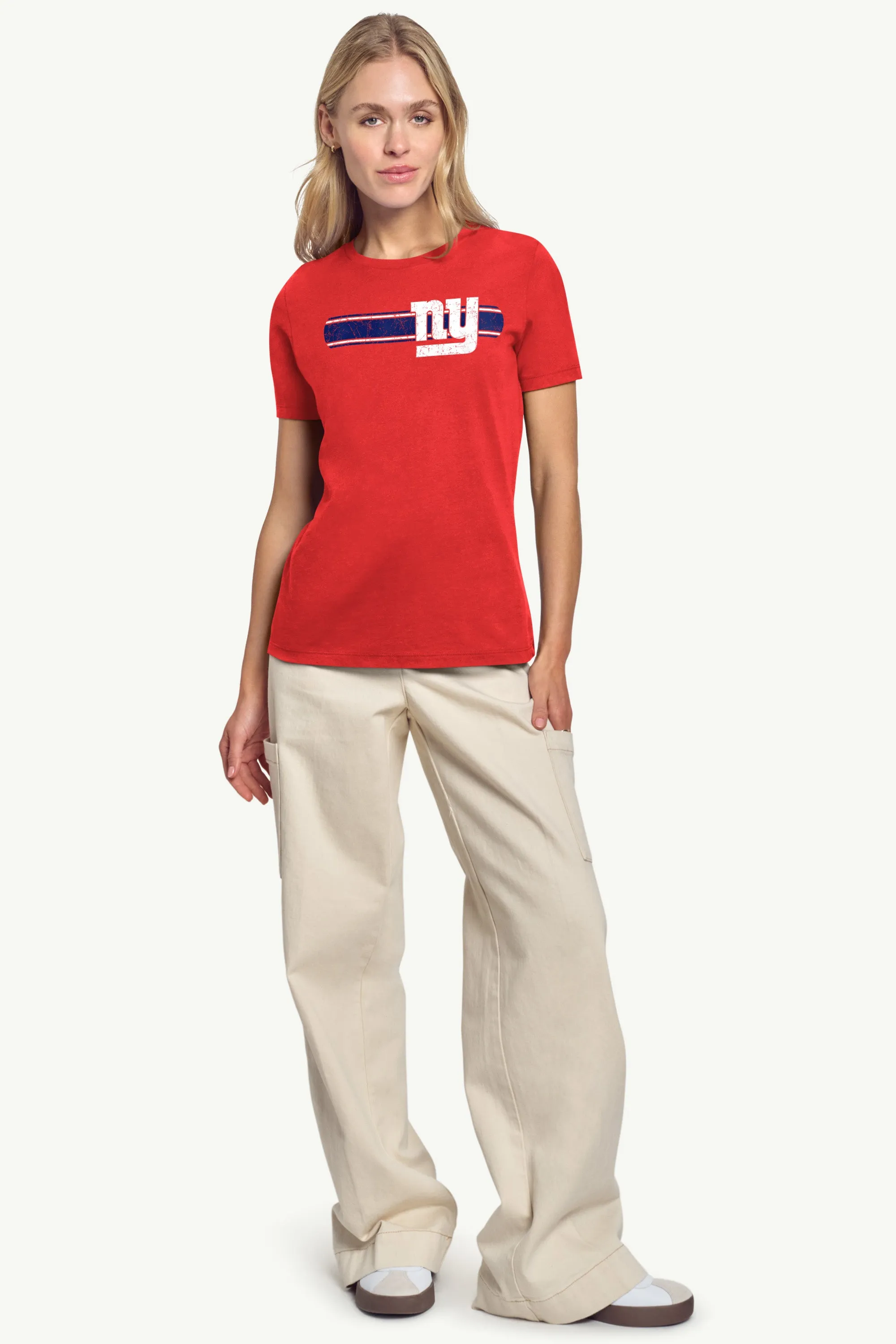 WOMENS NEW YORK GIANTS STRIPE T SHIRT sold by Starter product image thumbnail 2