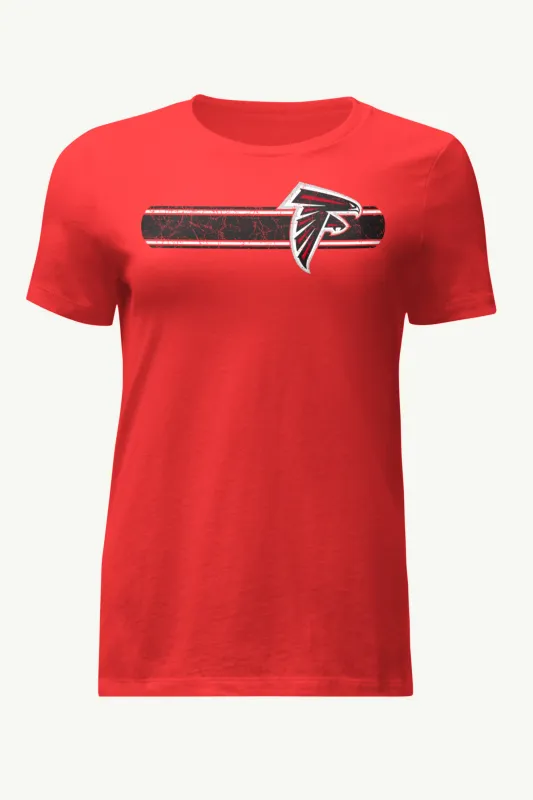 WOMENS ATLANTA FALCONS STRIPE T SHIRT sold by Starter