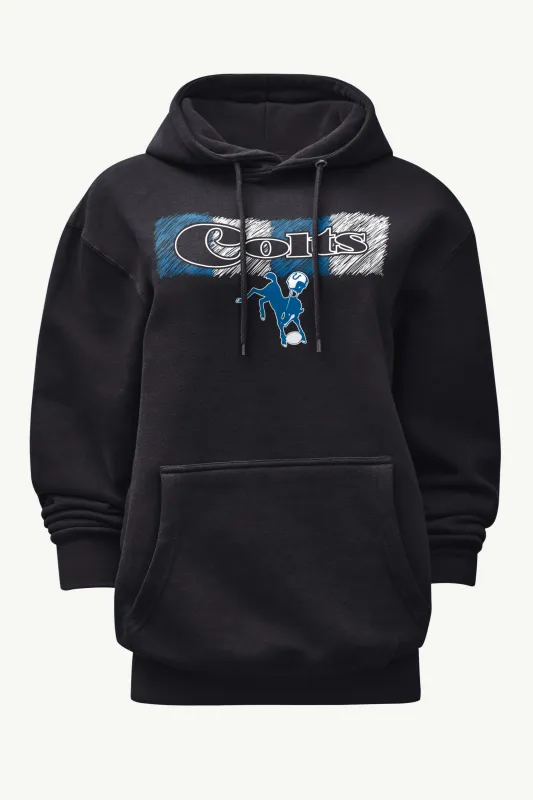 WOMENS INDIANAPOLIS COLTS COLOR SHADING HOODIE sold by Starter