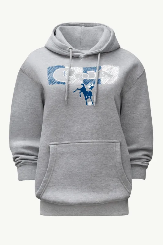 WOMENS INDIANAPOLIS COLTS COLOR SHADING HOODIE sold by Starter