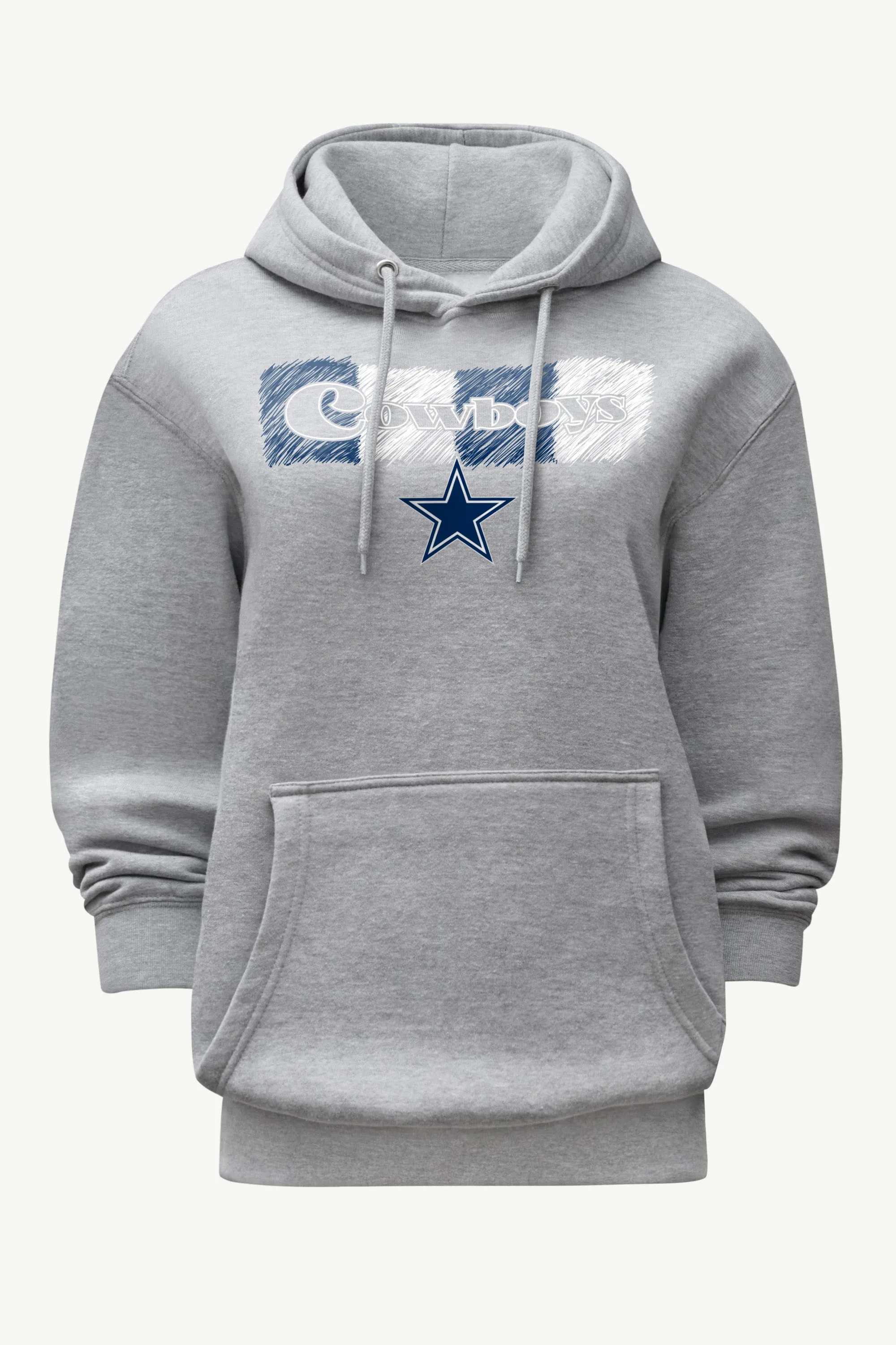 WOMENS DALLAS COWBOYS COLOR SHADING HOODIE sold by Starter