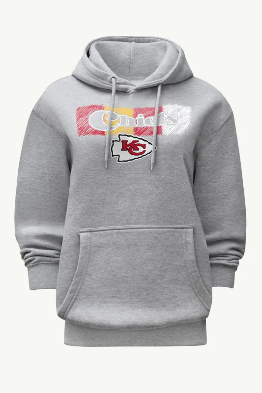 WOMENS KANSAS CITY CHIEFS COLOR SHADDING HOODIE sold by Starter
