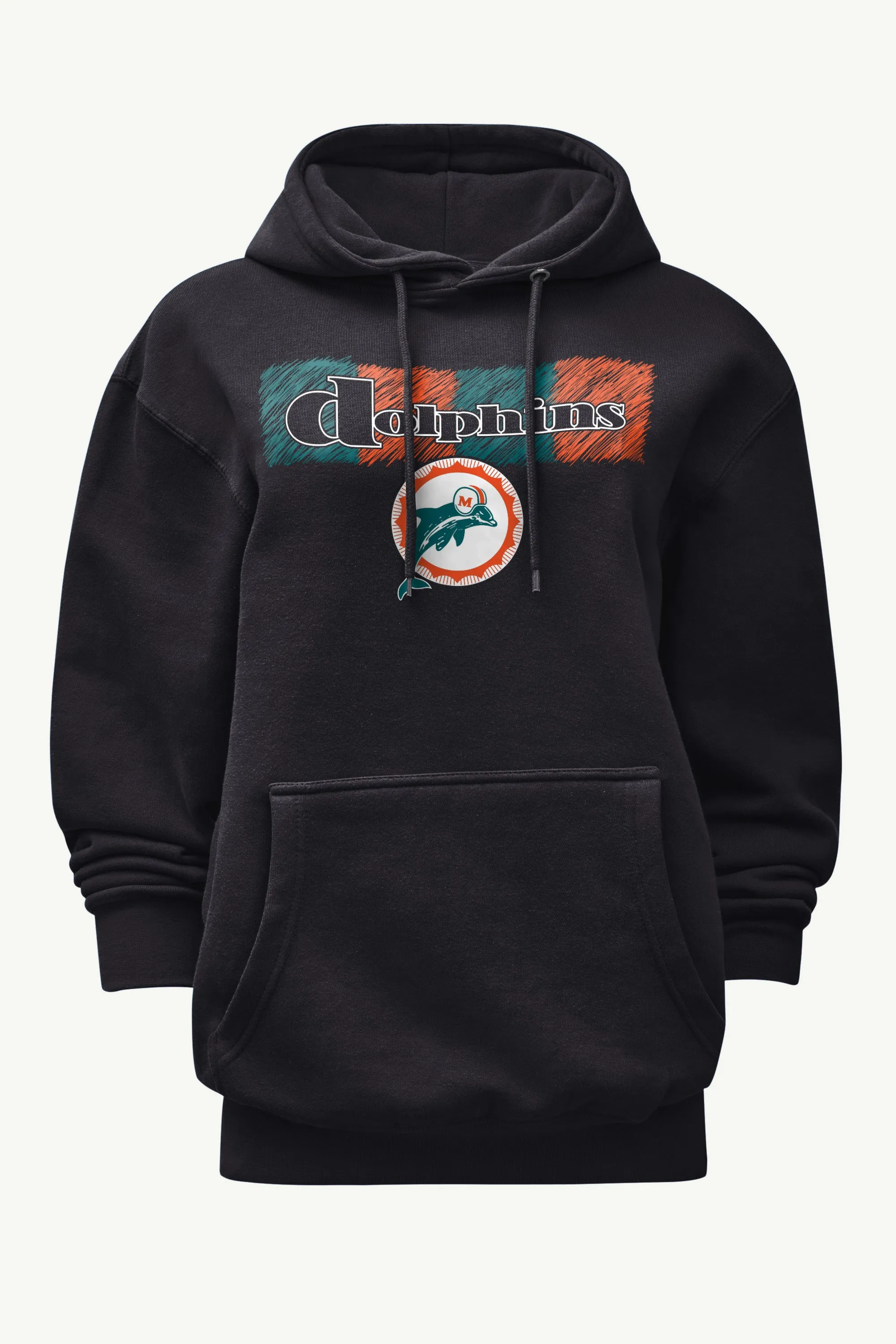 WOMENS MIAMI DOLPHINS COLOR SHADING HOODIE sold by Starter