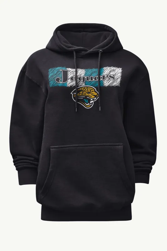 WOMENS JACKSONVILLE JAGUARS COLOR SHADDING HOODIE sold by Starter