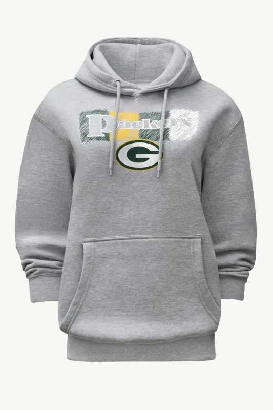 WOMENS GREEN BAY PACKERS COLOR SHADING HOODIE sold by Starter