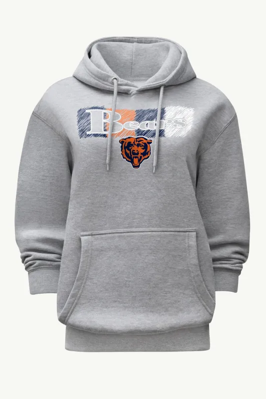 WOMENS CHICAGO BEARS COLOR SHADING HOODIE sold by Starter
