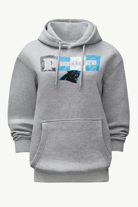 WOMENS CAROLINA PANTHERS COLOR SHADING HOODIE sold by Starter
