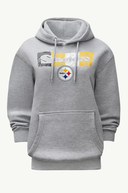 WOMENS PITTSBURGH STEELERS COLOR SHADDING HOODIE sold by Starter