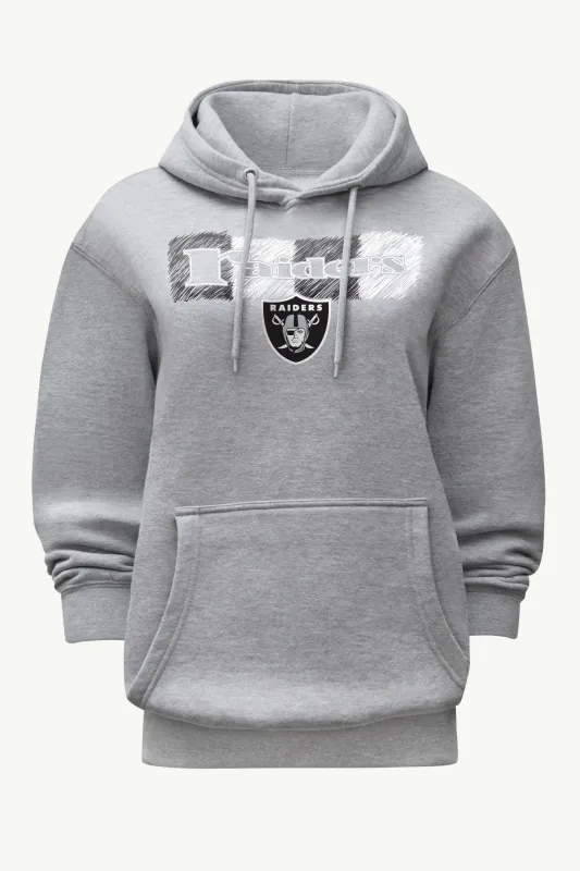 WOMENS LAS VEGAS RAIDERS COLOR SHADING HOODIE sold by Starter