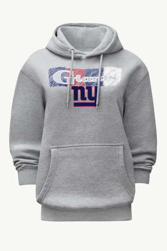 WOMENS NEW YORK GIANTS COLOR SHADING HOODIE sold by Starter