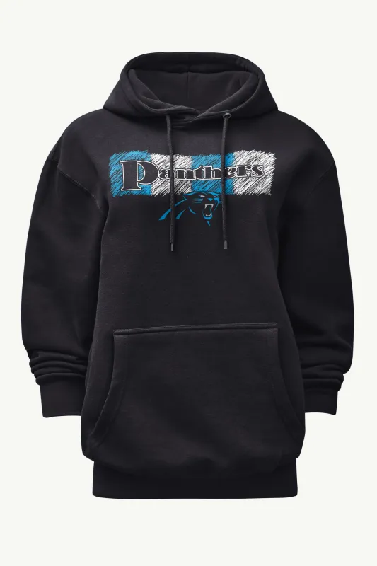 WOMENS CAROLINA PANTHERS COLOR SHADING HOODIE sold by Starter