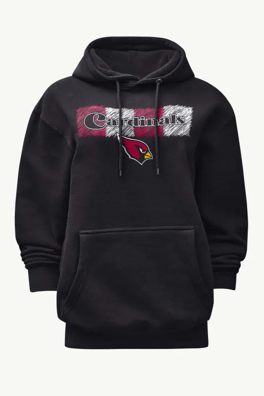 WOMENS ARIZONA CARDINALS COLOR SHADING HOODIE sold by Starter
