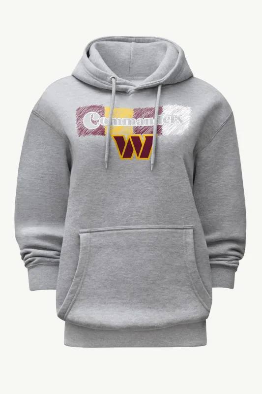 WOMENS WASHINGTON COMMANDERS COLOR SHADING HOODIE sold by Starter