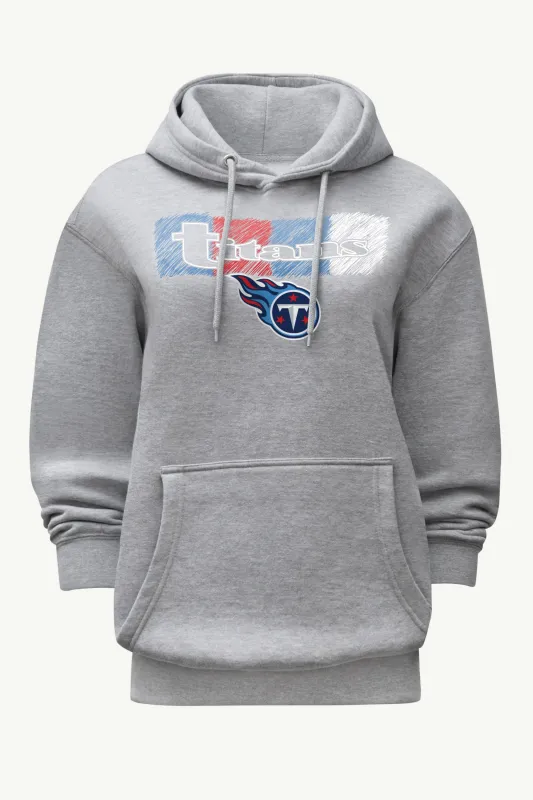 WOMENS TENNESSEE TITANS COLOR SHADING HOODIE sold by Starter