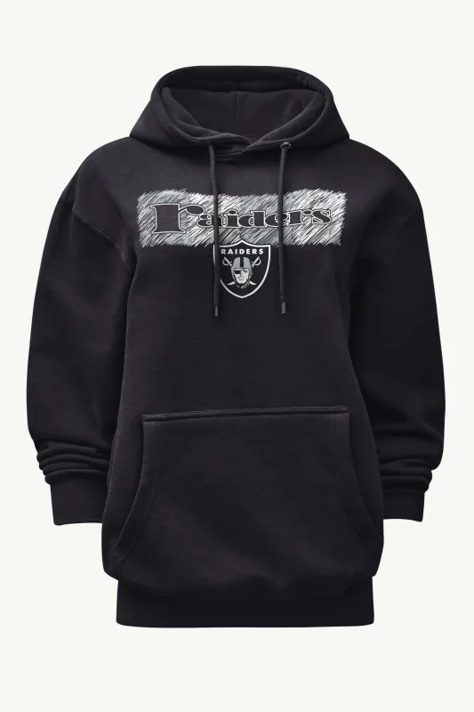 WOMENS LAS VEGAS RAIDERS COLOR SHADDING HOODIE sold by Starter