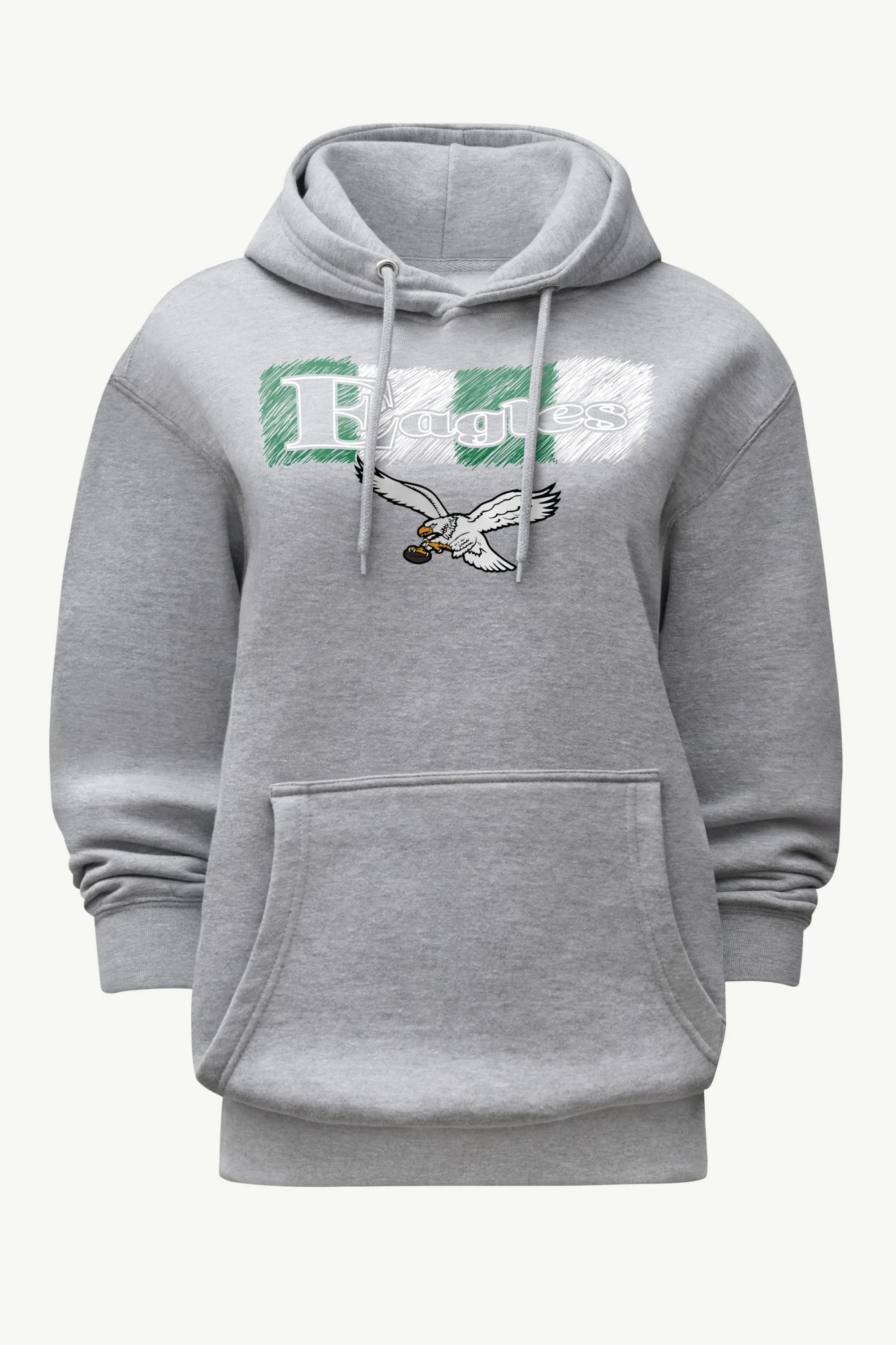 WOMENS PHILADELPHIA EAGLES COLOR SHADING HOODIE sold by Starter