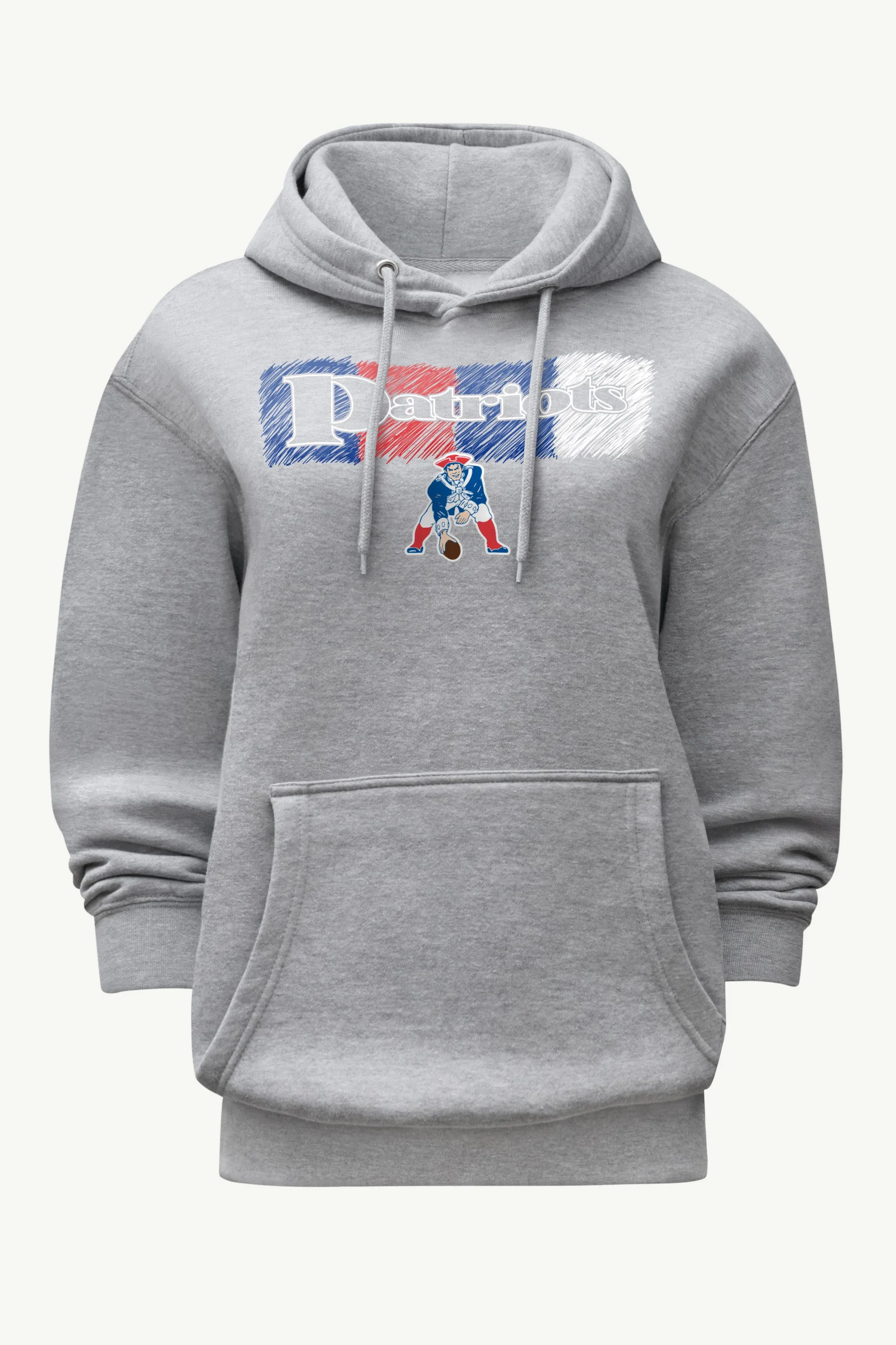 WOMENS NEW ENGLAND PATRIOTS COLOR SHADING HOODIE sold by Starter