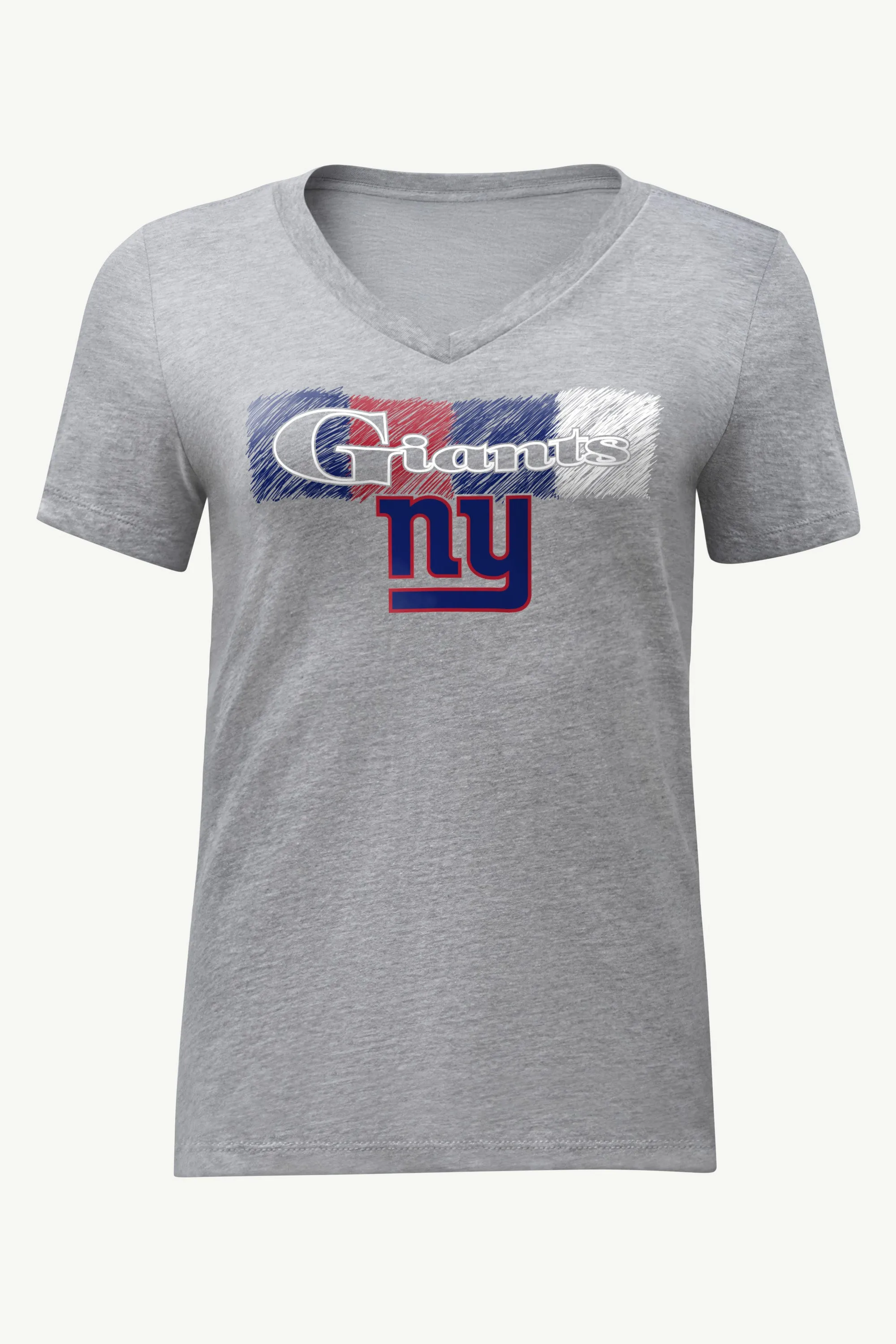WOMENS NEW YORK GIANTS COLOR SHADING V-NECK T SHIRT sold by Starter