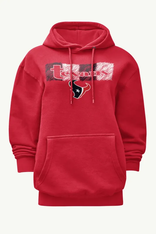 WOMENS HOUSTON TEXANS COLOR SHADING HOODIE sold by Starter